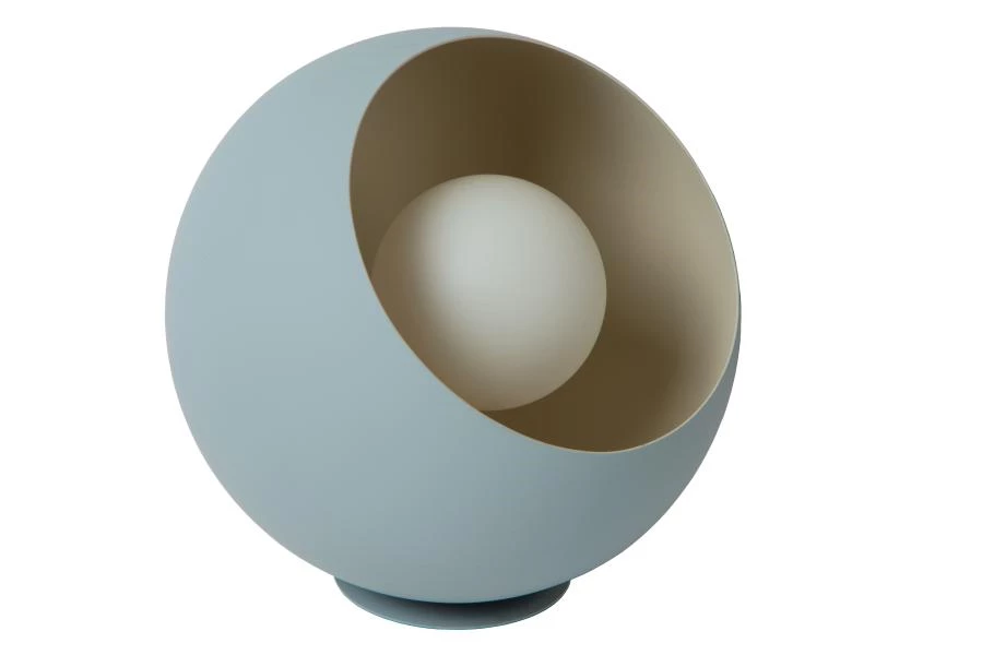 Lucide DOREDOS - Table lamp - Ø 20 cm - 1xE27 - Pastel Blue - turned off